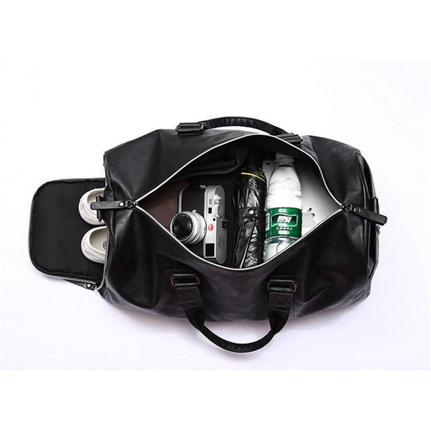 West Louis™ PU Leather Handbags Shoulder Large Capacity Bag