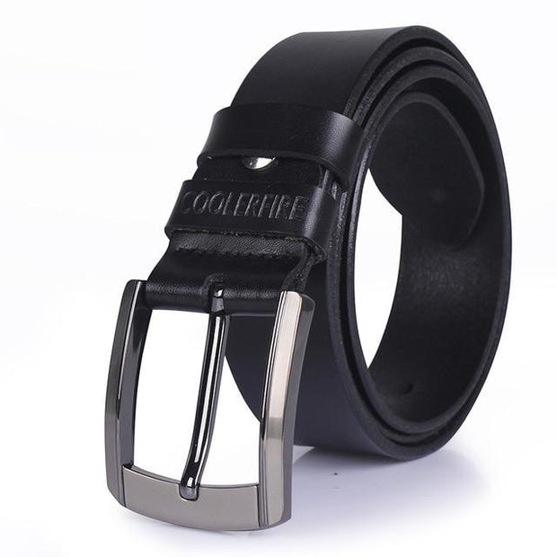 West Louis™ Designer Luxury Leather Cowskin Belt