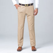 West Louis™ Business Casual Straight Cotton Trousers