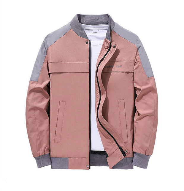 West Louis™ Men Streetwear Zipper Jacket