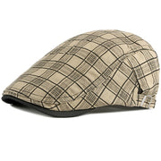 West Louis™ Vintage Plaid Ivy Newsboy Flat Cap