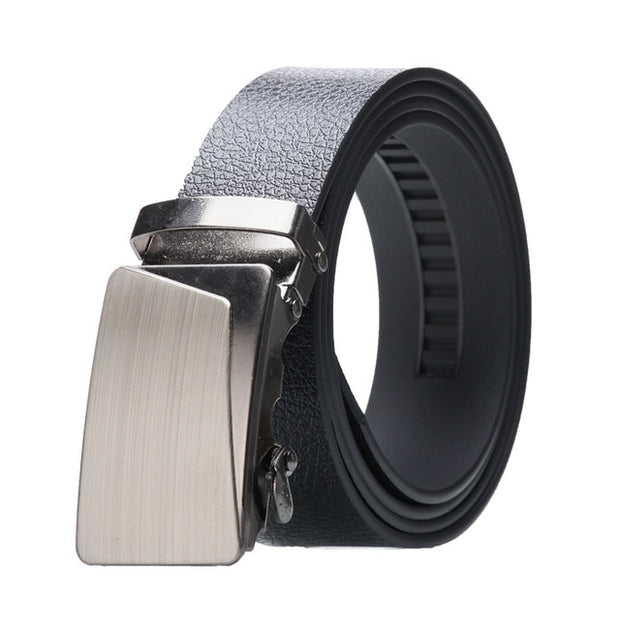 West Louis™ Style Bark Texture Business Belt