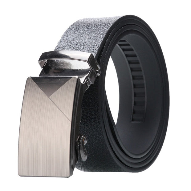 West Louis™ Style Bark Texture Business Belt