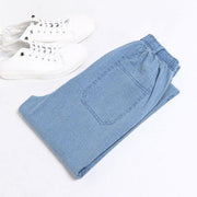 West Louis™ Thin Elastic Waist Linen Summer Pants