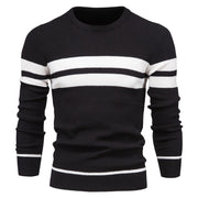 West Louis™ Fashion Patchwork Slim Sweater