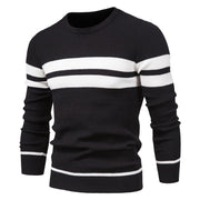 West Louis™ Fashion Patchwork Slim Sweater