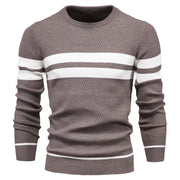 West Louis™ Fashion Patchwork Slim Sweater