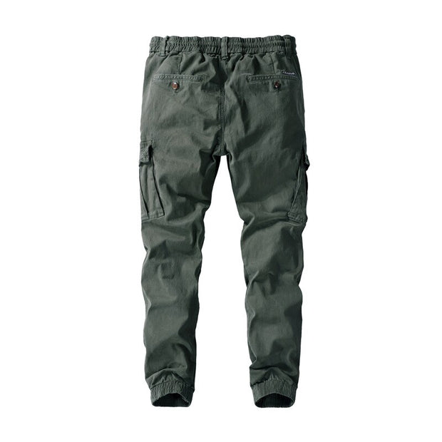 West Louis™ Cotton Loose-fitting Elastic Pants