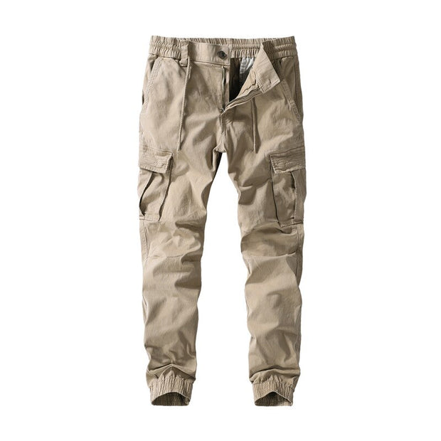 West Louis™ Cotton Loose-fitting Elastic Pants