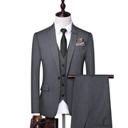 West Louis™ Gentleman High Quality Business Style 3 Piece Suit