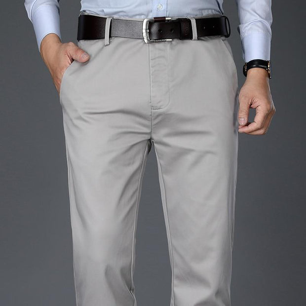 West Louis™ Brand Comfy Modal Fabric Business Casual Pants