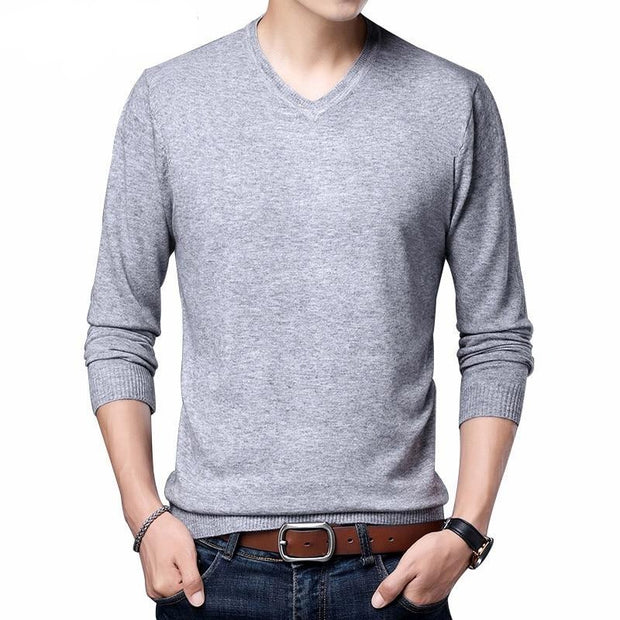 West Louis™ Autumn Casual V-Neck Pullover