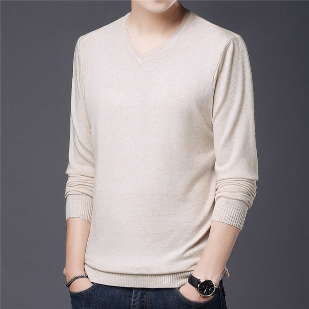 West Louis™ Autumn Casual V-Neck Pullover