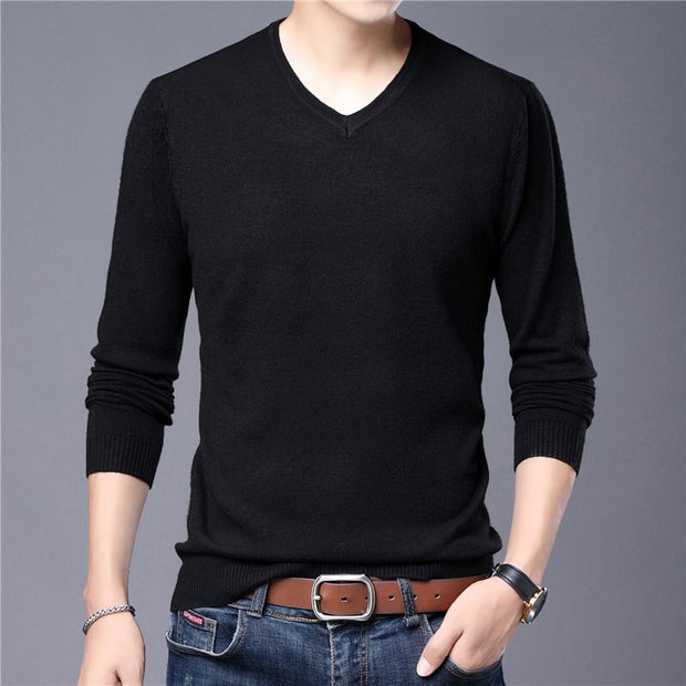 West Louis™ Autumn Casual V-Neck Pullover