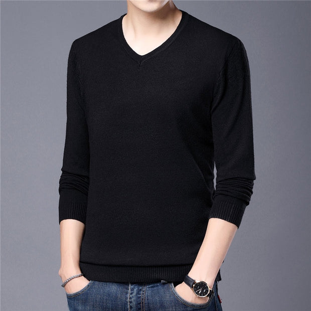 West Louis™ Autumn Casual V-Neck Pullover