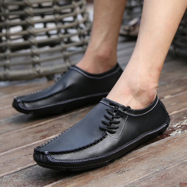 West Louis™ Breathable Lightweight Leather Mocassin