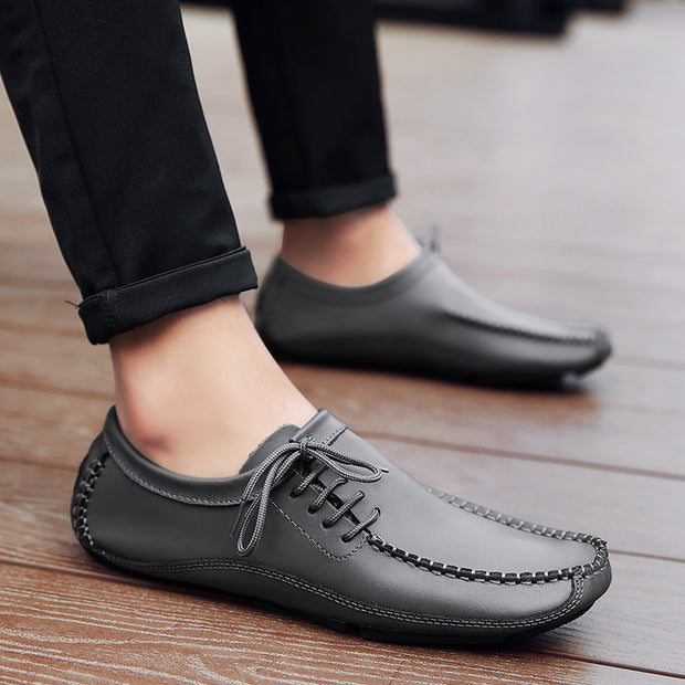 West Louis™ Breathable Lightweight Leather Mocassin