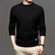 West Louis™ Fashion Knitted Jumper O-Neck Pullover Sweater