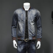 West Louis™ American Style Casual Zipper Jeans Jacket