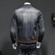 West Louis™ American Style Casual Zipper Jeans Jacket