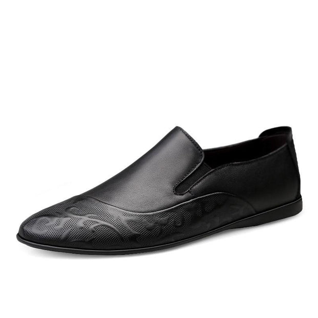 West Louis™ Genuine Leather Slip-on Loafers