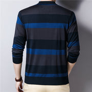 West Louis™ Polo Striped Knitwear Pullover