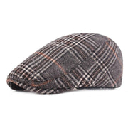 West Louis™ Knitted Wool Plaid Beret