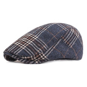 West Louis™ Knitted Wool Plaid Beret