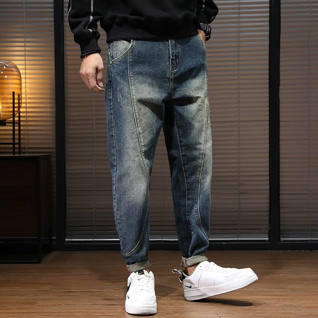 West Louis™ Loose fit Streetwear Casual Jeans