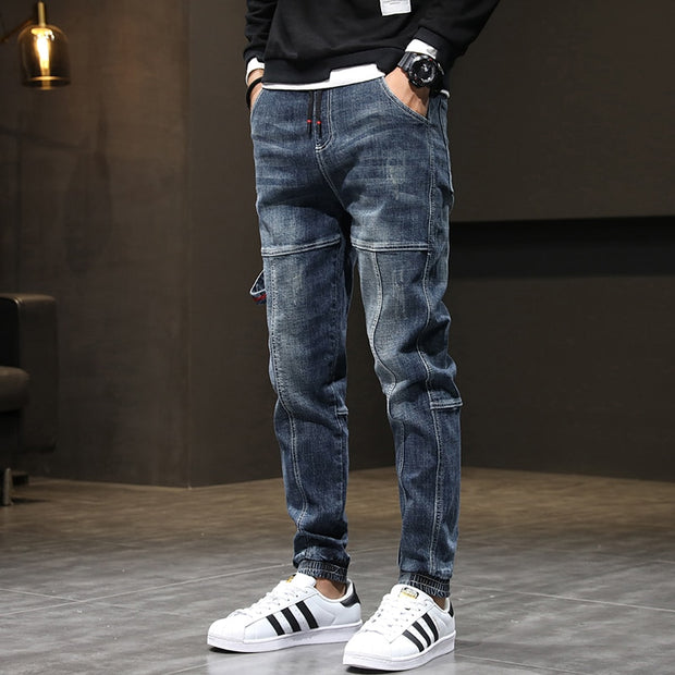 West Louis™ Harem Fashion Desinger Loose Fit Jeans