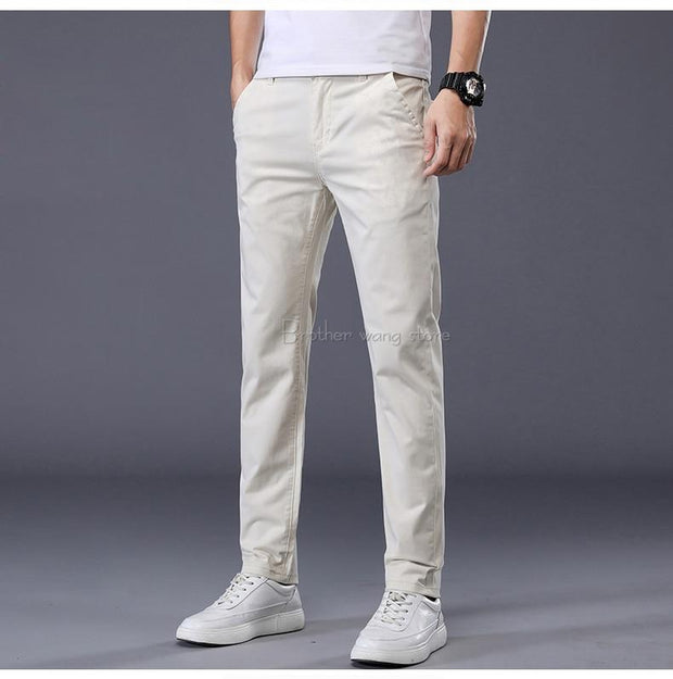 West Louis™ Men's Classic Business Cotton Trousers