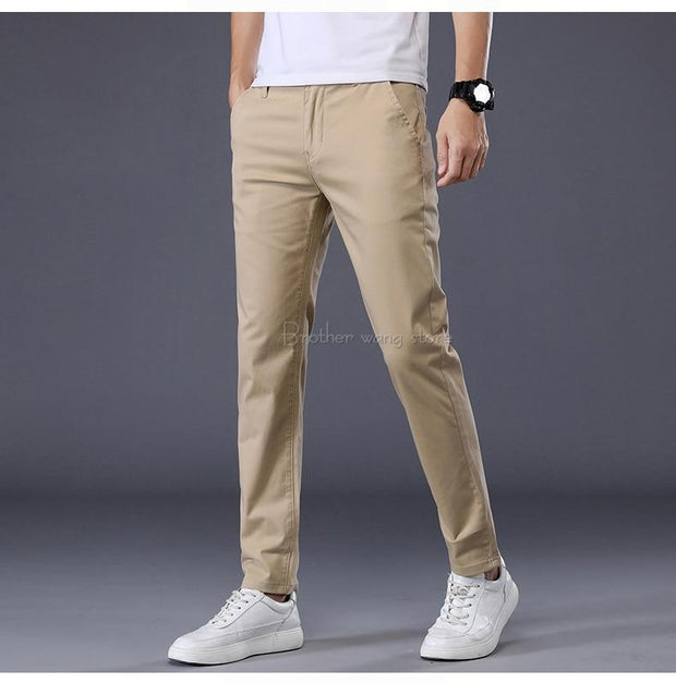 West Louis™ Men's Classic Business Cotton Trousers