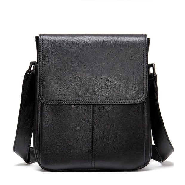 West Louis™ Men's Genuine Leather Shoulder Bag