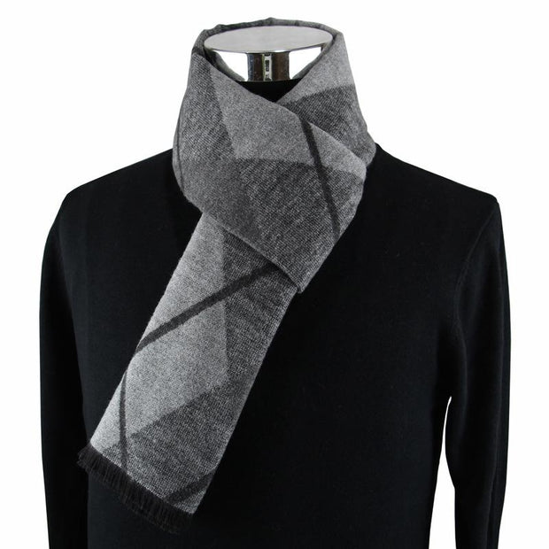 West Louis™  Neckercheif Modal Men Scarve Gray - West Louis