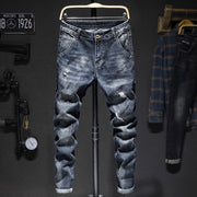 West Louis™ Stretch Slim Fit Distressed Jeans