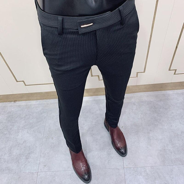 West Louis™ Elegant Slim Fit Tight-Ankle Trouser