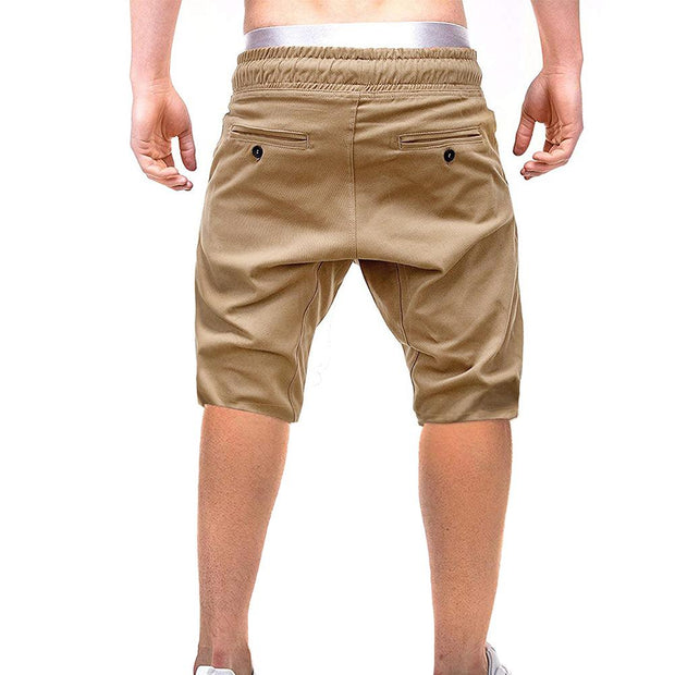 West Louis™ Brand Breathable Cotton Drawstring Short