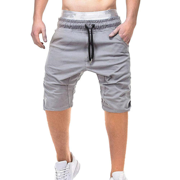 West Louis™ Brand Breathable Cotton Drawstring Short