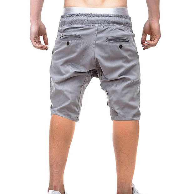 West Louis™ Brand Breathable Cotton Drawstring Short