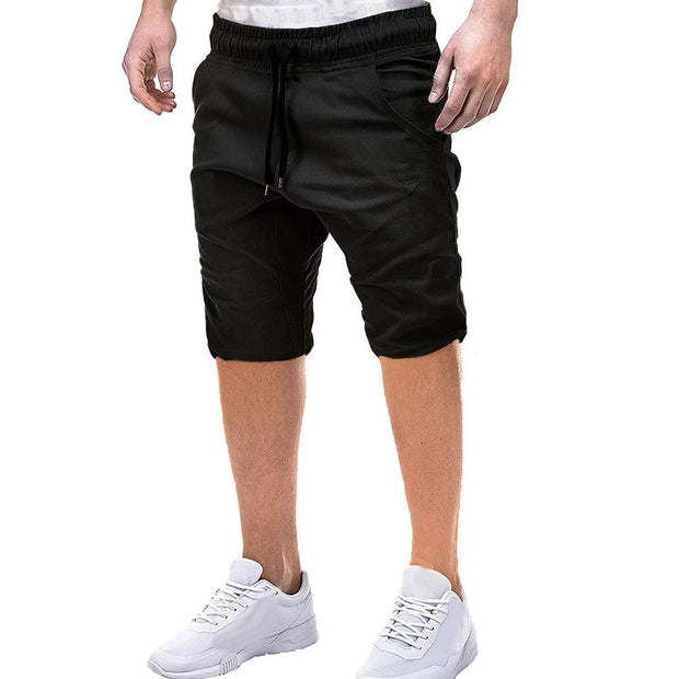 West Louis™ Brand Breathable Cotton Drawstring Short