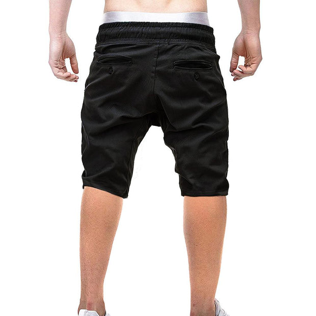 West Louis™ Brand Breathable Cotton Drawstring Short