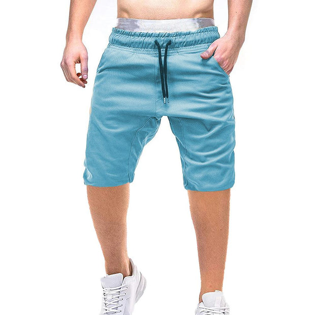 West Louis™ Brand Breathable Cotton Drawstring Short