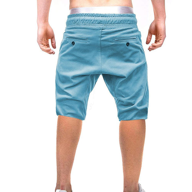 West Louis™ Brand Breathable Cotton Drawstring Short