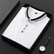 West Louis™ Short Sleeved Cotton Fashion Polo Shirt