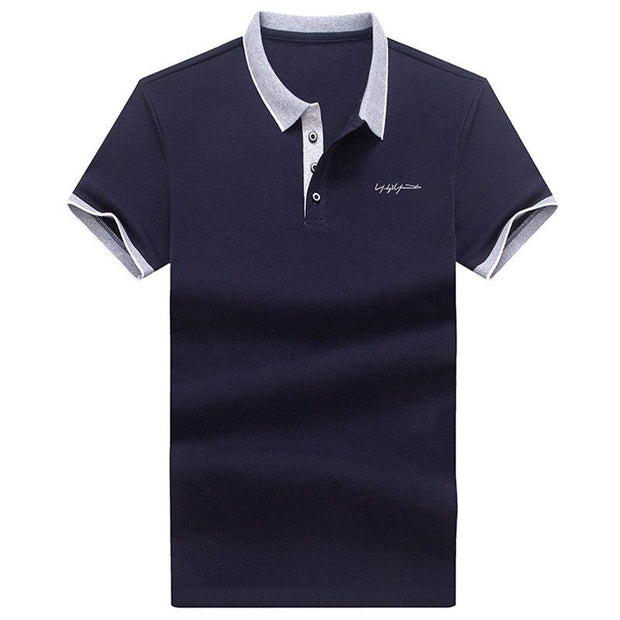 West Louis™ Slim Fit Cotton Polo Shirt