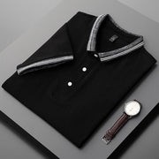 West Louis™ Polo Classic Mesh Collar Shirt