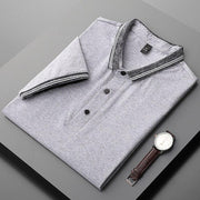 West Louis™ Polo Classic Mesh Collar Shirt