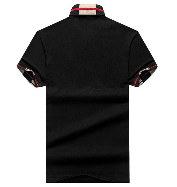 West Louis™ Solid Color Short Sleeved Polo