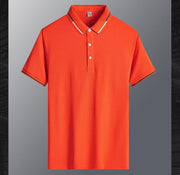 West Louis™ Summer Short Sleeved Polo Casual Polo Shirt