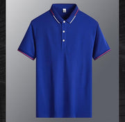 West Louis™ Summer Short Sleeved Polo Casual Polo Shirt